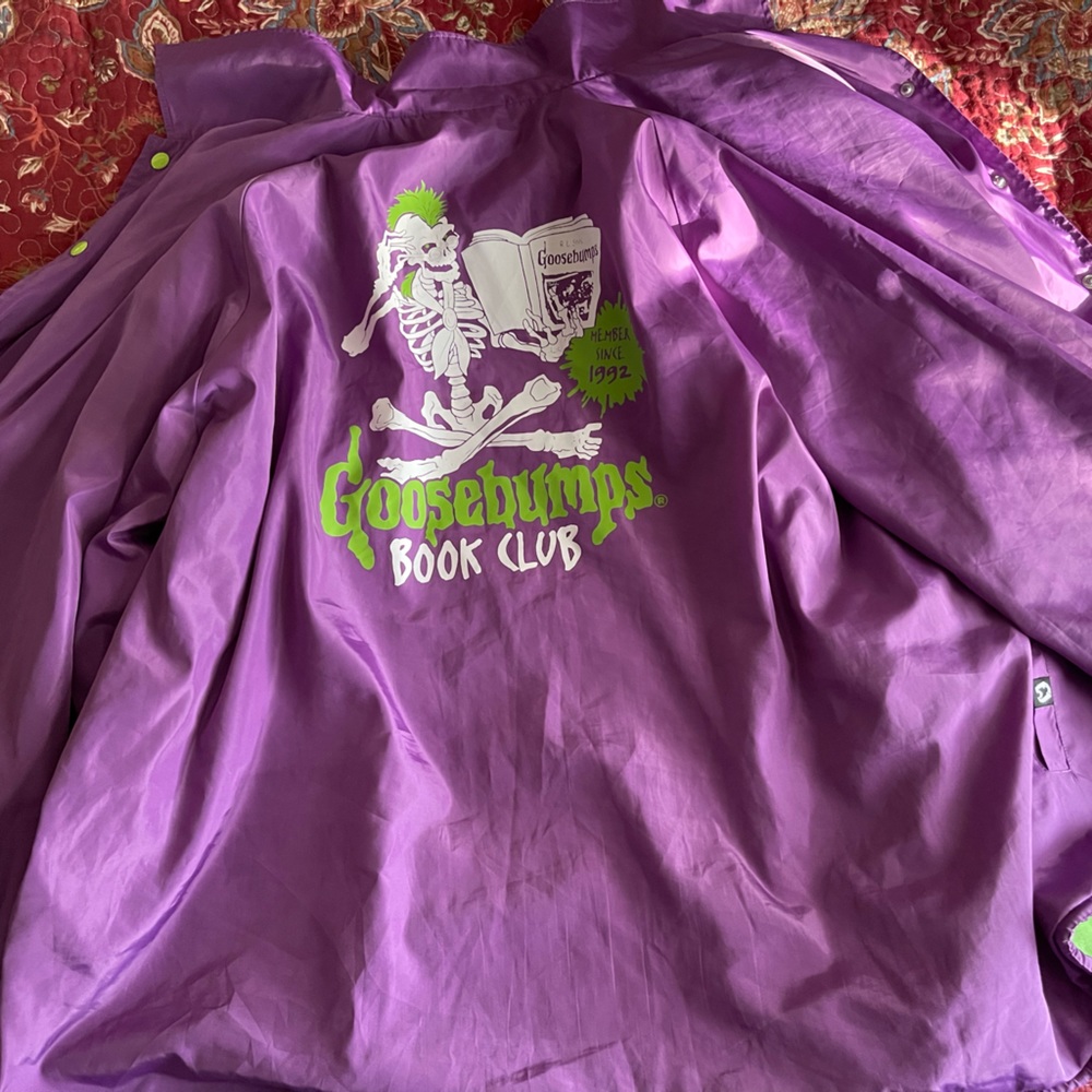 Creepy Co. OUT OF PRINT Goosebumps Varsity Jacket 3XL